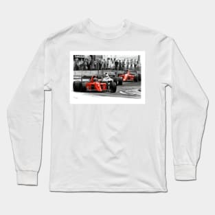 Alain Prost. ferrari 1990 Long Sleeve T-Shirt